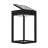 Eglo Veggbelysning Suzzara Solar Svart 6W 800lm - 840 Kald Hvit | IP65 - Bevegelsessensor
