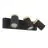 Eglo Taklampe Consuma Svart, Brun | Egnet for 3x GU10