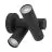 Eglo Veggbelysning Fossignano Aluminium Svart 6W 800lm - 830 Varm Hvit | IP44