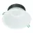 Philips LED downlight Coreline DN142B Aluminium Hvit 11W 1200lm 60D - 830 varm hvit | Utskjæring 155mm - IP20 - dimbar - Hvit Reflektor - Emergency