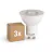 Fordelspakning 3x Sylvania RefLED ES50 LED Spot GU10 PAR16 345lm 36D - 830 Varm Hvit | Erstatter 35W