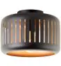 Brilliant Tyas Taklampe Metall Svart Gull | 270mm - Egnet for 1x E27