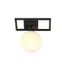 Emibig Taklampe Imago Stål Svart | Egnet for 1x E14 - Max 10W