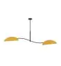 Emibig Taklampe Lotus Stål Svart | Egnet for 2x E14 - Max 10W