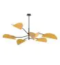 Emibig Taklampe Lotus Stål Svart | Egnet for 6x E14 - Max 10W