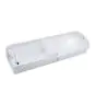 Noxion LED Emergency Bulkhead Hvit 8.5W 500lm - 865 Daglys | Nødlys 3 Timer - incl. 4 directions
