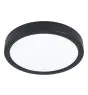 Eglo Taklampe Fueva 6 Plast Svart 11.5W 1550lm - 827-840-865 CCT