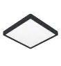 Eglo Taklampe Fueva 6 Plast Svart 13W 2100lm - 827-840-865 CCT