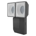 Ledvance LED flomlys Endura Spot svart 16W 1500lm 50D - 840 kald hvit | IP55 - Bevegelses- og lyssensor - symmetrisk