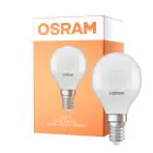 Osram LED Star Classic E14 Ball Matt 4.9W 470lm - 840 Kald Hvit | Erstatter 40W