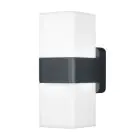 Ledvance Smart+ Wifi Veggbelysning Grå Up & Down - Udendørs - 13.5W 950lm - 830 Varm Hvit | RGBW - Dimbar