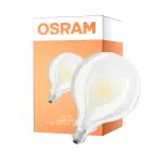 Osram LED Superstar E27 Globe Filament Matt 11W 1521lm - 940 Kald Hvit | Beste Fargegjengivelse - Erstatter 100W