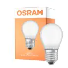Osram LED Superstar E27 Ball Filament Matt 3.4W 470lm - 940 Kald Hvit | Beste Fargegjengivelse - Dimbar - Erstatter 40W