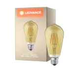 Ledvance Smart+ Zigbee E27 ST64 6W 680lm - 824 Ekstra Varm Hvit | Dimbar - Erstatter 60W