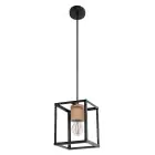 Ledvance Decor Nairobi Stål Pendel Lampe Svart | Egnet for E27
