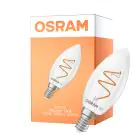 Osram Vintage 1906 LED Classic Slim E14 Mignon Filament Klar 3.1W 300lm - 927 Ekstra Varm Hvit | Beste Fargegjengivelse - Dimbar - Erstatter 25W