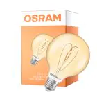 Osram Vintage 1906 LED E27 Globe Filament Gull 8W 806lm - 922 Ekstra Varm Hvit | Beste Fargegjengivelse - Dimbar - Erstatter 60W