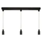 Ledvance Decor Glow Pendel Lampe Svart 28W 1400lm - 927 Ekstra Varm Hvit | 700mm - Beste Fargegjengivelse