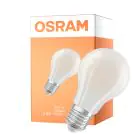 Osram Classic LED E27 Pære Filament Matt 3.8W 806lm Ultra Efficiency - 840 Kald Hvit | Erstatter 60W