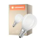 Ledvance LED Classic E14 Pære Filament Matt 2.2W 470lm - 827 Ekstra Varm Hvit | Erstatter 40W