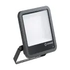 Ledvance LED Flomlys Aluminium Svart 100W 15000lm 100D - 840 Kald Hvit | IP66 - Lyssensor - Symmetrisk