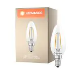 Ledvance Classic LED E14 Mignon Filament Klar 1.8W 250lm - 827 Ekstra Varm Hvit | Erstatter 25W