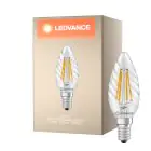Ledvance Classic LED E14 TWisted Mignon Filament Klar 3.4W 470lm - 827 Ekstra Varm Hvit | Erstatter 40W