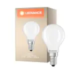 Ledvance Classic LED E14 Pære Matt 2.5W 470lm - 827 Ekstra Varm Hvit | Dimbar - Erstatter 40W