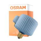 Osram Decor LED Lamp Blå Glass E27 3.5W 300lm - 827 Ekstra Varm Hvit | Erstatter 25W