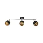 Ledvance Decor Spot Hornet Tak Spot Svart 3x2.8W - 827 Ekstra Varm Hvit | Inkl. 3x E14