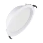 Ledvance LED Downlight Comfort High Efficiency O Aluminium Hvit 25W 3750lm 100D - 840 Kald Hvit | 215mm - Utskjæring 200mm