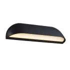 Nordlux Front Veggbelysning Metall Svart 8W 650lm - 830 Varm Hvit