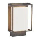 Nordlux Nestor Veggbelysning Aluminium Svart 8W 550lm - 827 Ekstra Varm Hvit