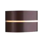 Nordlux Sibelis Veggbelysning Aluminium Brun | IP44 - Egnet for E27