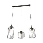 Emibig Pendel Lampe Vander Stål Svart | Egnet for 3x E27 - Max 15W