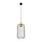 Emibig Pendel Lampe Vander Stål Svart | Egnet for 1x E27 - Max 15W