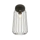 Emibig Taklampe Barn Stål Svart | Egnet for 1x E27 - Max 15W