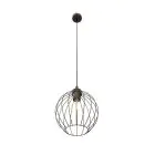Emibig Pendel Lampe Nando Stål Svart | Egnet for 1x E27 - Max 15W