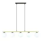 Emibig Pendel Lampe Allora Stål Svart | Egnet for 5x E14 - Max 10W