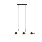 Emibig Pendel Lampe Rory Stål Svart | Egnet for 6x E14 - Max 10W