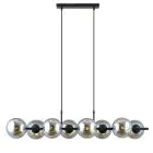 Emibig Pendel Lampe Rory Stål Svart | Egnet for 8x E14 - Max 10W