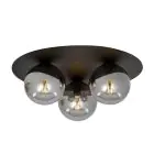 Emibig Taklampe Solar Stål Svart | Egnet for 3x E14 - Max 10W