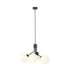 Emibig Pendel Lampe Nova Stål Svart | Egnet for 4x E14 - Max 10W