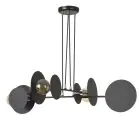 Emibig Pendel Lampe Idea Stål Svart | Egnet for 4x E27 - Max 10W