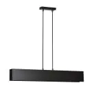 Emibig Pendel Lampe Gentor Stål Svart | Egnet for 3x E27 - Max 15W
