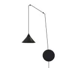 Emibig Pendel Lampe Abramo Stål Svart | Egnet for 1x E27 - Max 15W