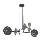 Emibig Pendel Lampe Xotic Stål Svart | Egnet for 4x E27 - Max 15W