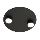 Emibig Taklampe Bolx Stål Svart | Egnet for 2x GX53 - Max 12W