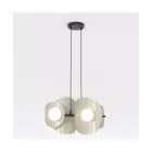 Emibig Pendel Lampe Elementi Stål Brun | Egnet for 4x G9 - Max 8W