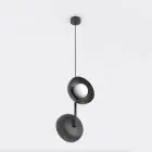 Emibig Pendel Lampe Vanila Stål Svart | Egnet for 2x G9 - Max 8W
